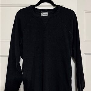 Lucky Brand Black Thermal Top